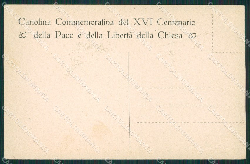 Roma Saxa Rubra Battaglia Commemorativa Libertà Chiesa cartolina KS6903 – retro