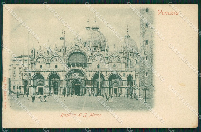 Venezia Città Gobbato cartolina KS6912 – fronte