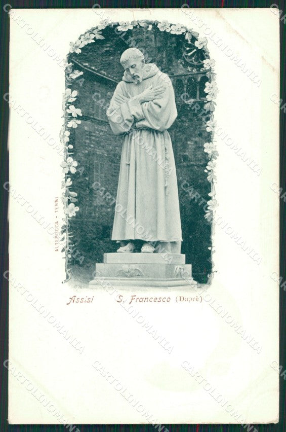 Perugia Assisi Alterocca STRAPPINI San Francesco cartolina KS6919 – fronte
