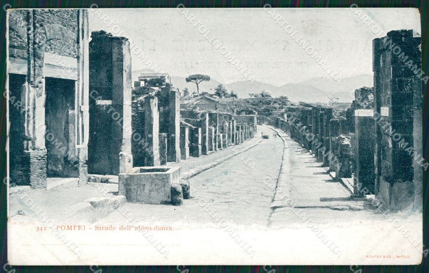 Napoli Pompei postcard cartolina KS6921 – fronte