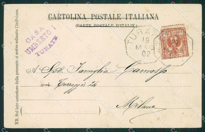Como Turate Militari Veterani cartolina KS6927 – retro
