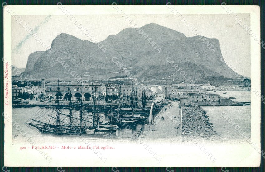Palermo Città Monte Peelegrino cartolina KS6937 – fronte