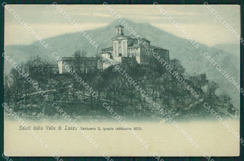 Torino Lanzo Valle di Santuario Sant'Ignazio Genta cartolina KS6941 – fronte