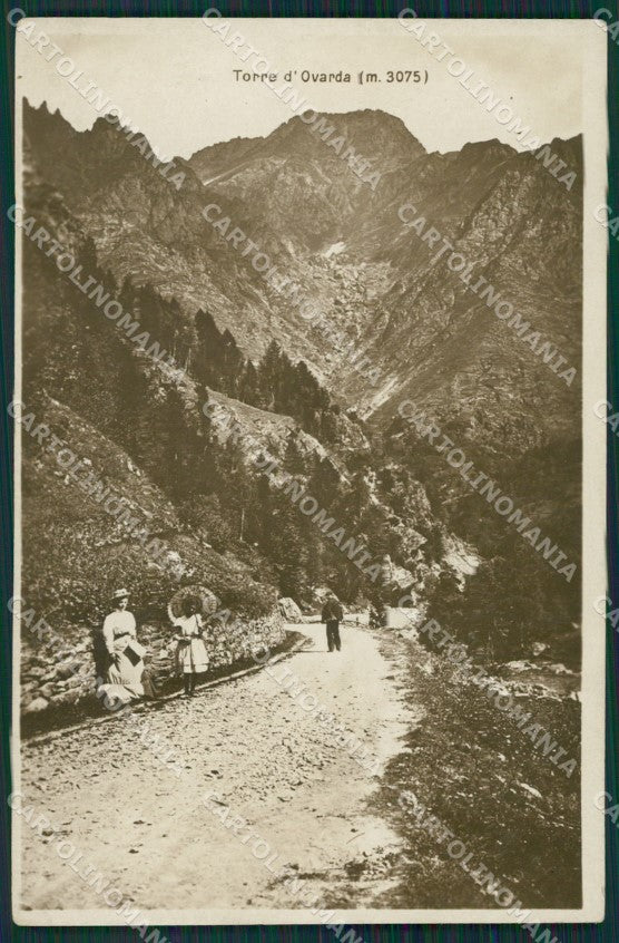 Torino Usseglio Cometto foto Strada per Margone Torre d'Ovarda cartolina KS6952 – fronte