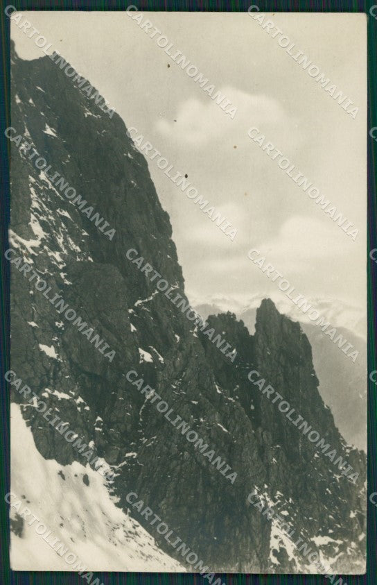 Torino Lanzo Valli di Cometto foto Cresta Nord delle Lunelle cartolina KS6954 – fronte