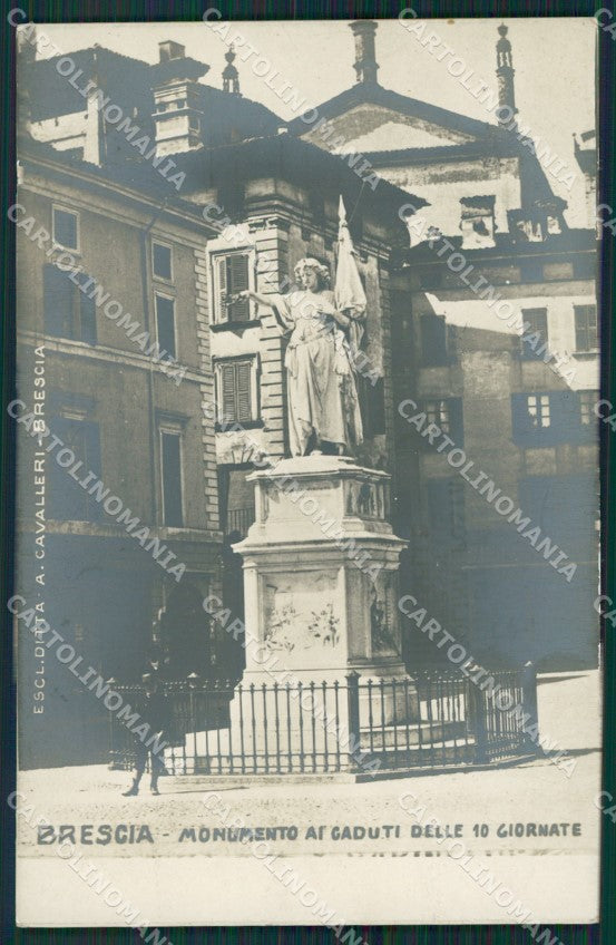 Brescia Città Monumento Caduti 5 Giornate foto cartolina KS6957 – fronte