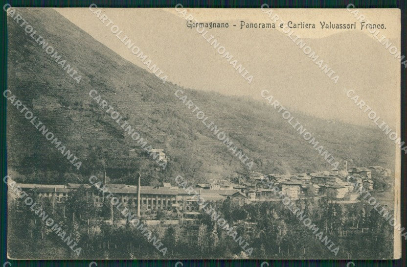 Torino Lanzo Germagnano Cartiera Valvassori cartolina KS6964 – fronte