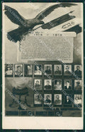 Torino Lanzo Germagnano Militari Caduti foto Tricolore cartolina KS6967 – fronte