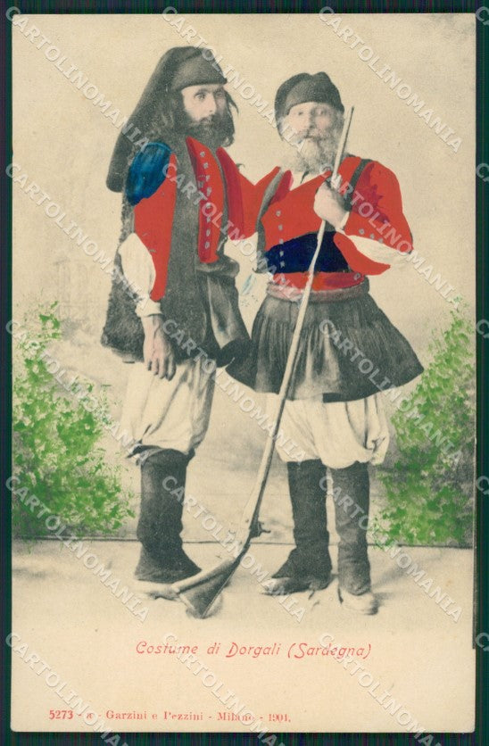 Nuoro Dorgali Costumi cartolina KS6972 – fronte