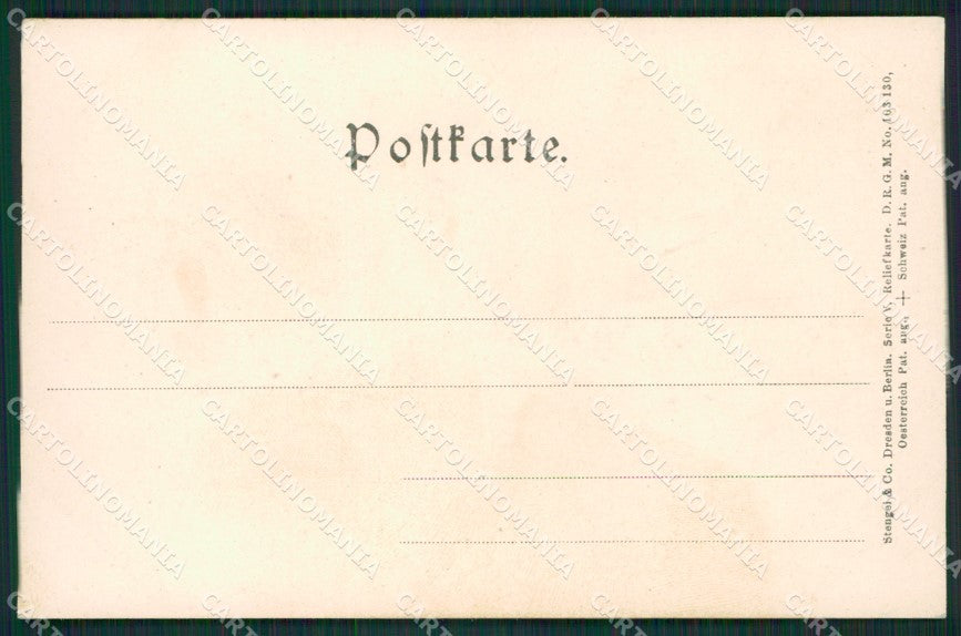 Austria Klagenfurt Rilievo Relief Stengel 5502 postcard cartolina KS6984 – retro