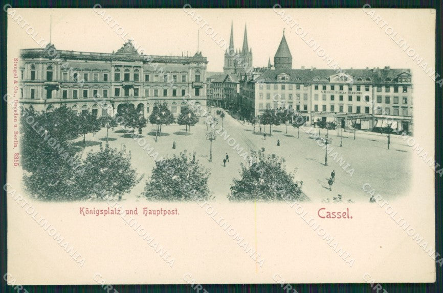 Germania Kassel Rilievo Relief Stengel 3355 postcard cartolina KS6985 – fronte