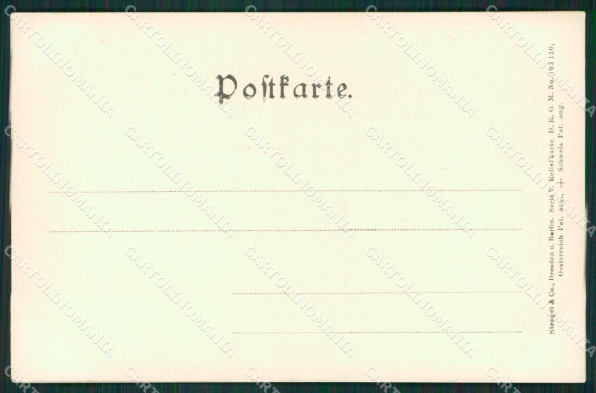 Germania Bad Reichenhall Rilievo Relief Stengel 1353 postcard cartolina KS6991 – retro
