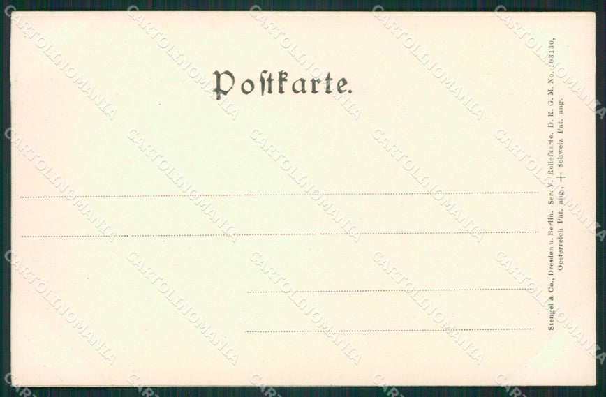 Bolzano Bressanone Brixen Rilievo Relief Stengel 2478 postcard cartolina KS6992 – retro