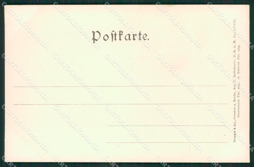 Austria Gmunden Rilievo Relief Stengel 2573 postcard cartolina KS6997 – retro