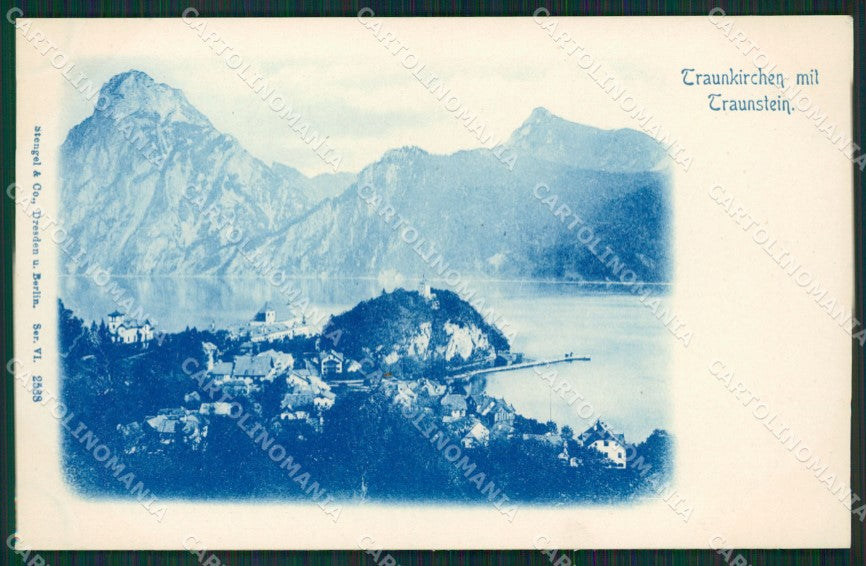 Germania Traunstein Stengel 2588 cartolina KS7018 – fronte