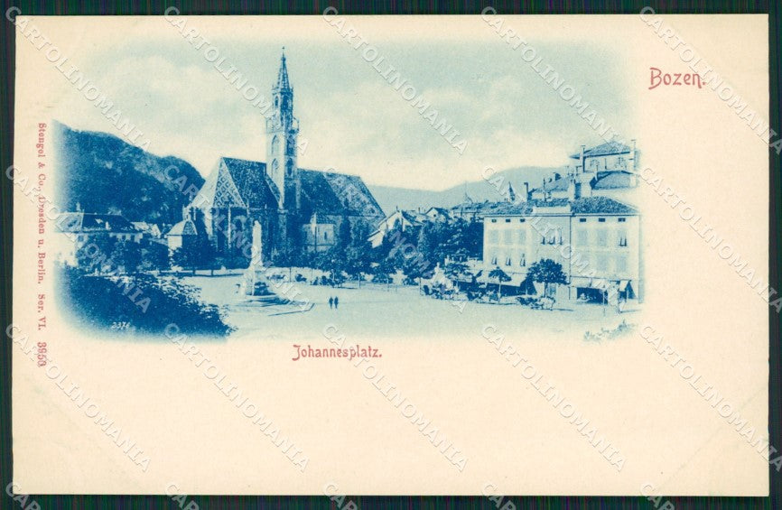 Bolzano Città Stengel 3950 postcard cartolina KS7035 – fronte