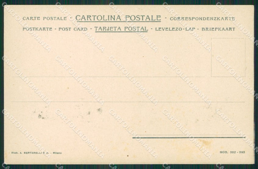 Verbania Villaggio Sempione Fernet Branca Advertising postcard cartolina KS7054 – retro