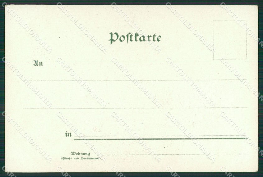 Germania Heidelberger Gruss postcard cartolina KS7092 – retro