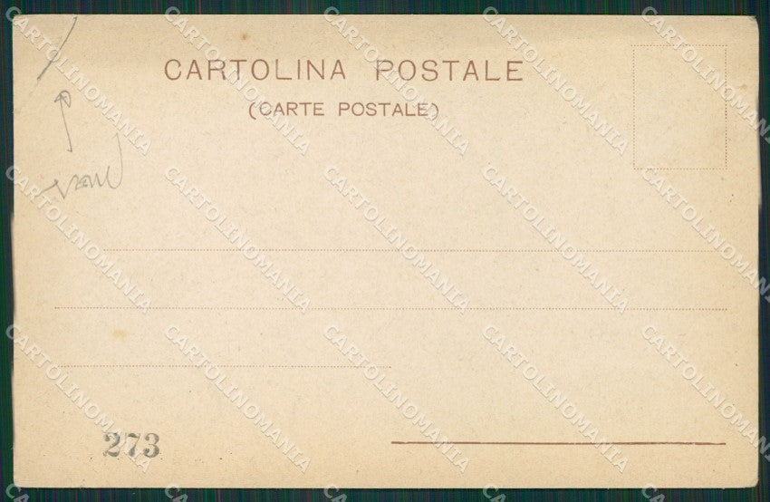Milano Nebbia Associazione Impiegati Civili Commemorativa PIEGA cartolina KS7153 – retro