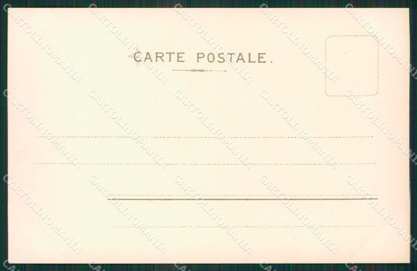 Artist Marie Antoinette Art Nouveau Relief postcard cartolina KS7210 – retro