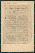 Firenze Giornale Gazzetta Universale Acta Diurna Rivista cartolina KS7238 – fronte