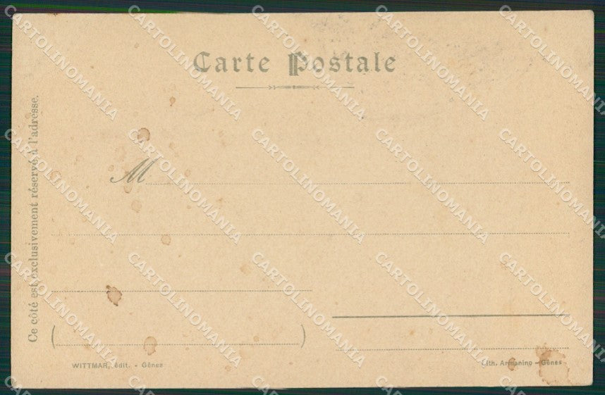 Milano Giornale Il Conciliatore Foglio Azzurro Acta Diurna cartolina KS7241 – retro