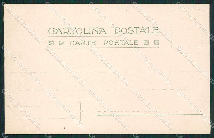 Milano Cinque Giornate Art Nouveau Chiattone postcard cartolina KS7265 – retro