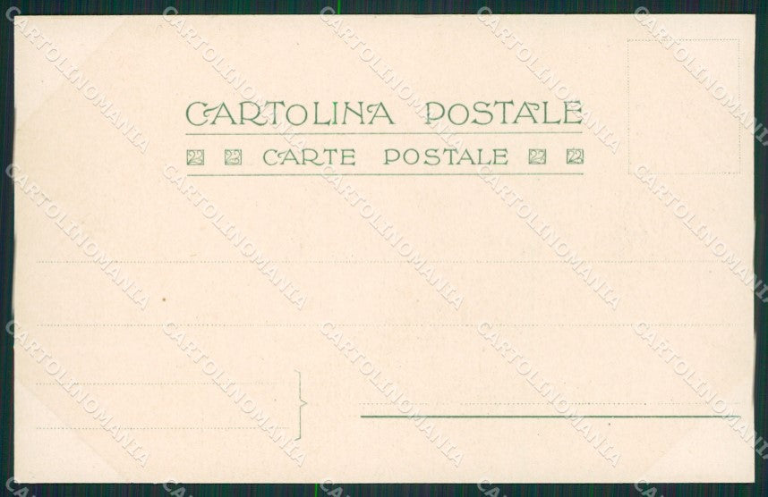 Milano Cinque Giornate Art Nouveau Chiattone postcard cartolina KS7266 – retro
