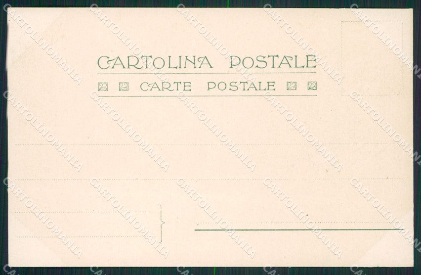 Milano Cinque Giornate Art Nouveau Chiattone postcard cartolina KS7268 – retro