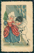 Artist Mary Pierrot CREASE serie 914 postcard cartolina KS7371 – fronte