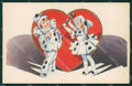 Artist Piattoli Children Pierrot serie 1061 postcard cartolina KS7372 – fronte
