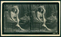 Artist Nude French Lady Litho Stereoview 17X9,5 cm SN-4 KS7394 – fronte