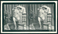 Artist Nude French Lady Litho Stereoview 17X9,5 cm SN-148 KS7435 – fronte