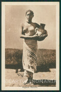 Ethnic North Africa Nude Lady postcard KS7500 – fronte