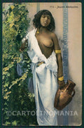 Ethnic North Africa Nude Lady Lehnert & Landrock postcard KS7503 – fronte