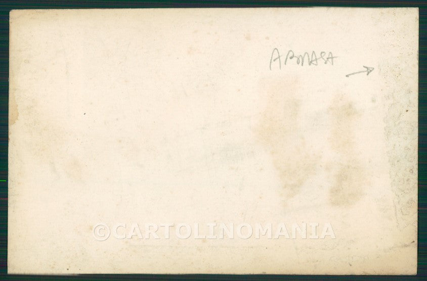Risque Nude Lady WHITE BACK ABRADED Real Photo postcard KS7549 – retro