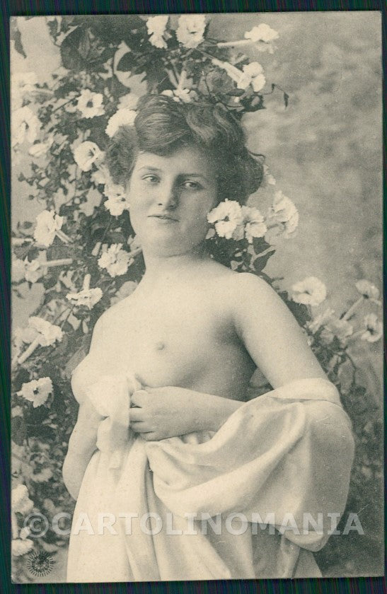 Risque Nude Lady postcard KS7647 – fronte