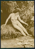 Open Air Risque Nude Lady 14,5x10 cm Real Photo KS7670 – fronte
