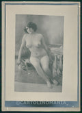 Risque Nude Lady 18x13 cm Real Photo KS7674 – fronte