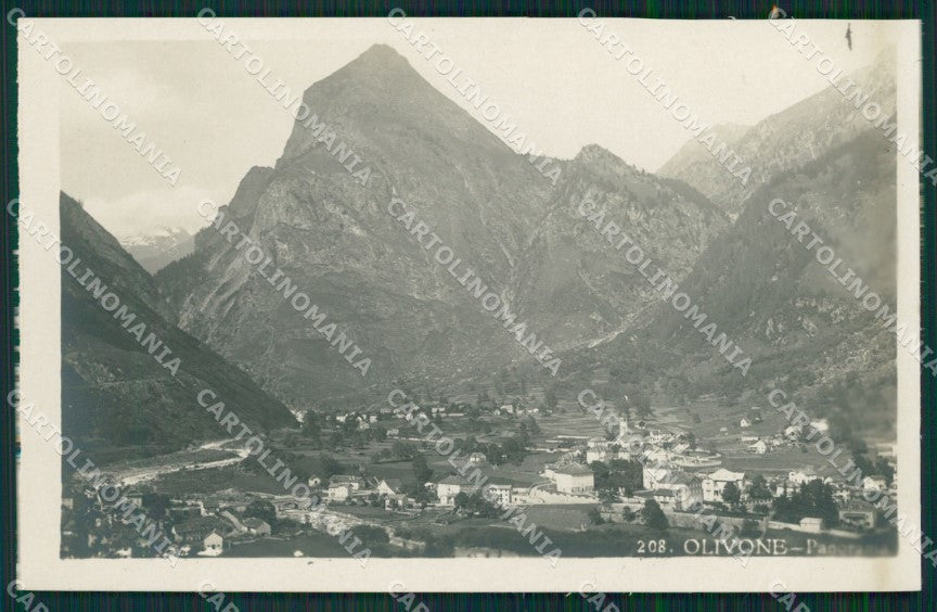 Svizzera Olivone foto cartolina KS7716 – fronte