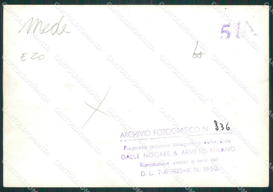Pavia Mede Bozza FG foto cartolina KS7724 – retro