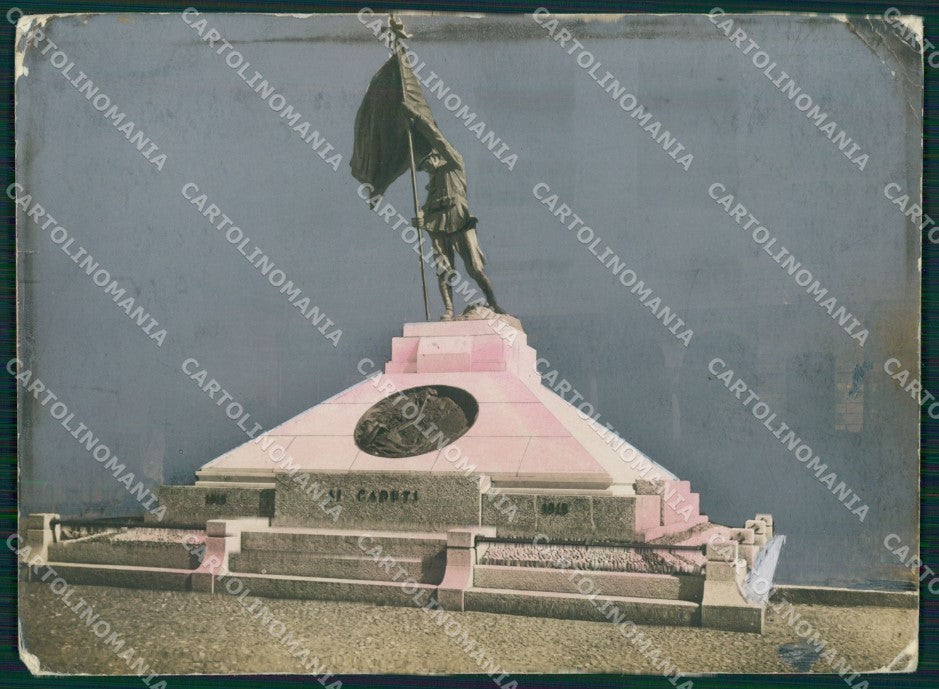 Pavia Mede Monumento Caduti PIEGHINE Bozza FG foto cartolina KS7725 – fronte
