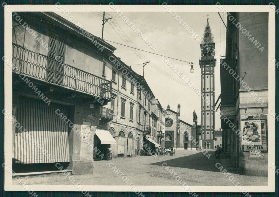 Pavia Mede Via Dante Bozza FG foto cartolina KS7729 – fronte