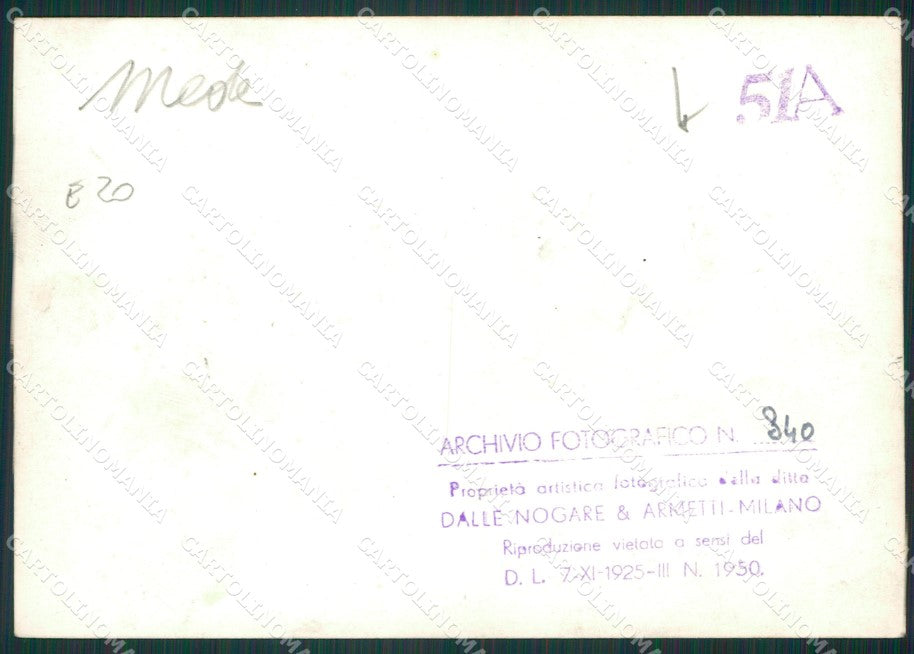 Pavia Mede Scuole Elementari Bozza FG foto cartolina KS7731 – retro