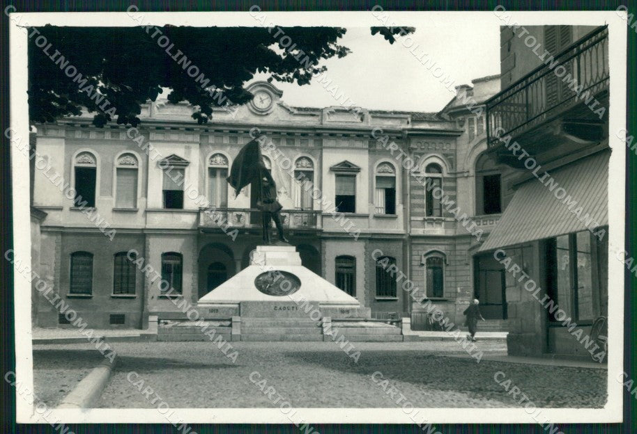 Pavia Mede Municipio Monumento Caduti Bozza FG foto cartolina KS7735 – fronte