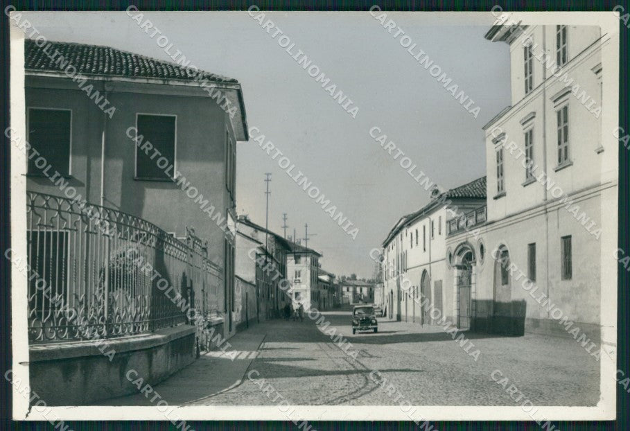 Pavia Mede Via Cavour Bozza FG foto cartolina KS7737 – fronte