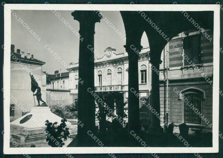 Pavia Mede Palazzo Comunale Monumento Caduti Bozza FG foto cartolina KS7739 – fronte