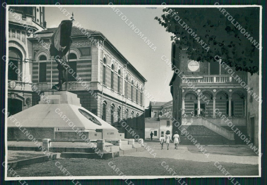 Pavia Mede Municipio Albergo Castello Bozza FG foto cartolina KS7742 – fronte