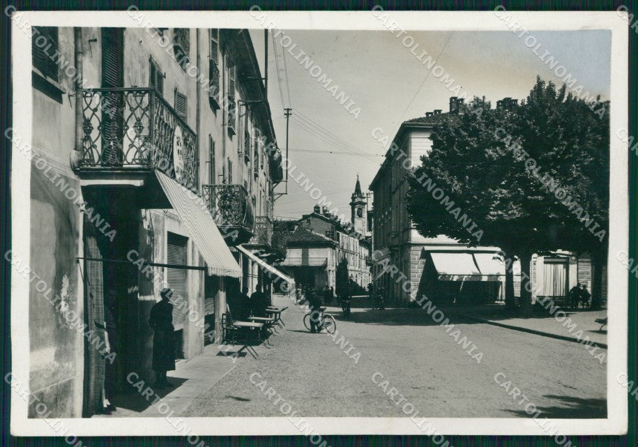 Pavia Mede Piazza Vittorio Emanuele II Bozza FG foto cartolina KS7743 – fronte