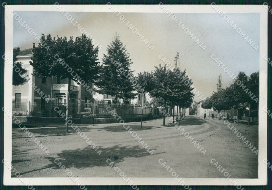 Pavia Mede Via XVIII Novembre Bozza FG foto cartolina KS7751 – fronte